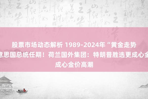 股票市场动态解析 1989-2024年“黄金走势”与好意思国总统任期！荷兰国外集团：特朗普胜选更成心金价高潮